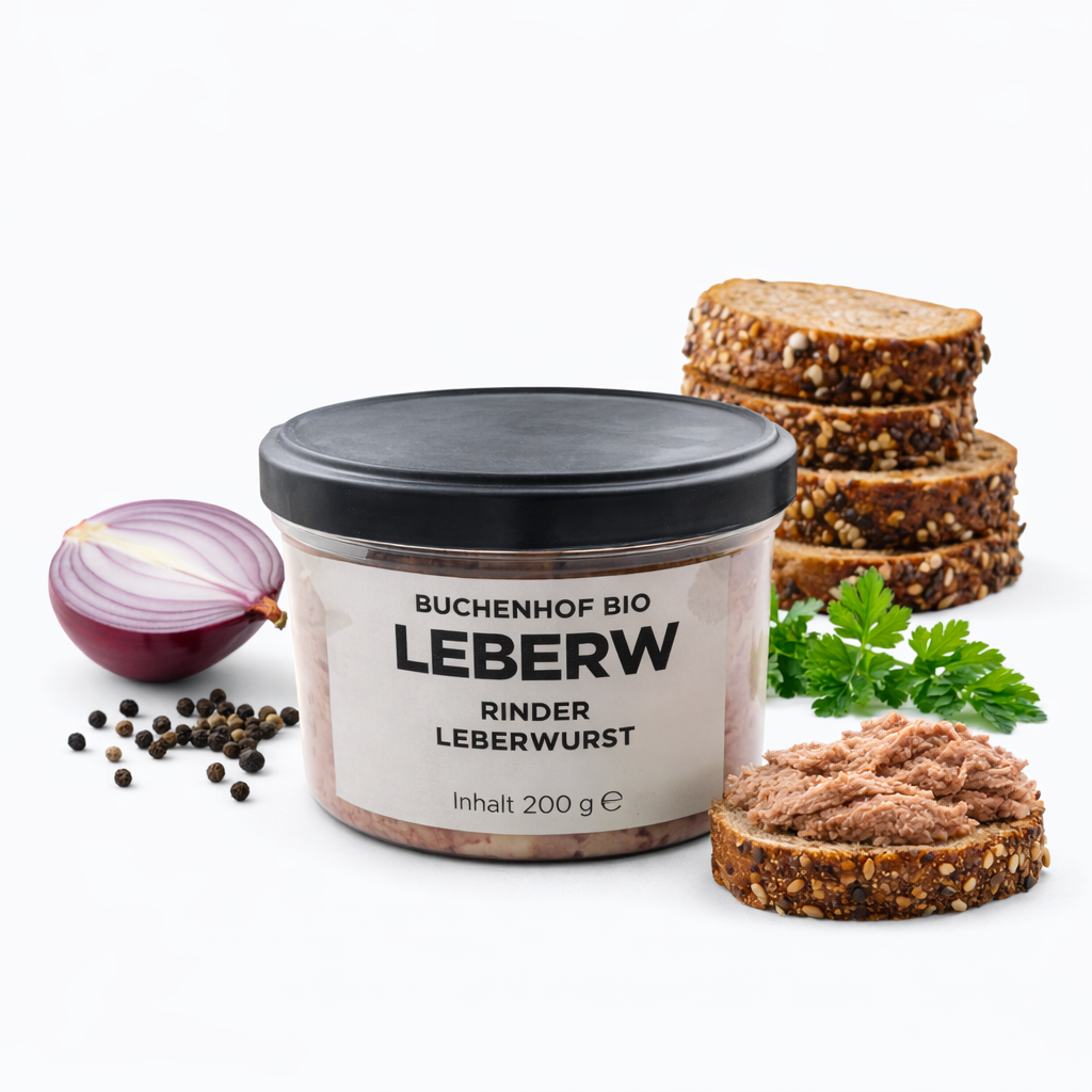 LIVER SAUSAGE – Buchenhof Organic Beef Liverwurst