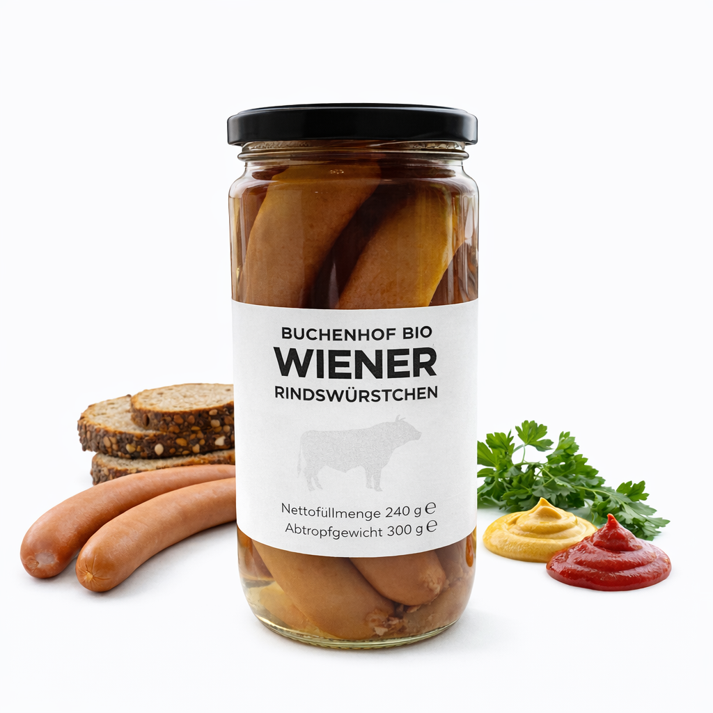 WIENER – Buchenhof Organic Vienna Beef Sausages